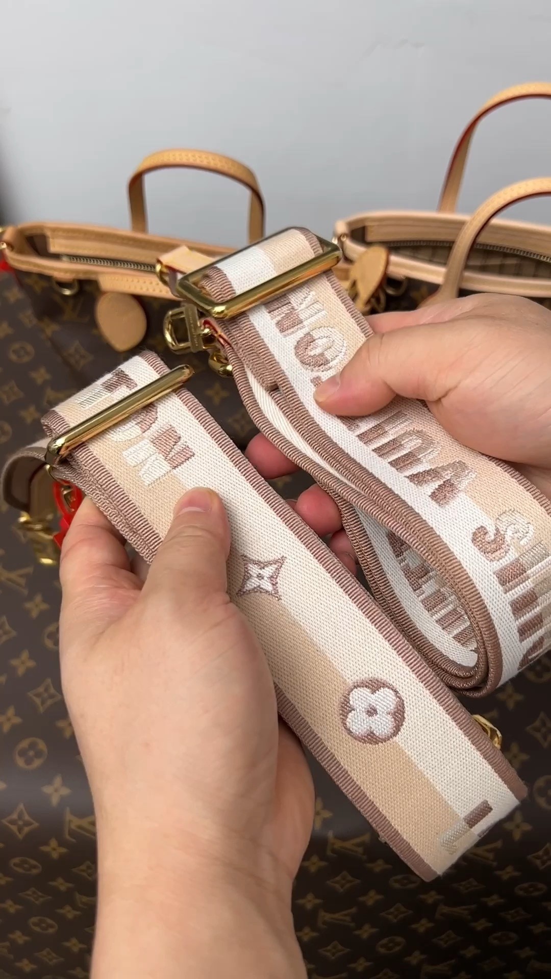 Shebag Super replica Louis Vuitton M46705 NEVERFULL BB bag review(2025 May updated)-Botiga en línia de bosses falses de Louis Vuitton de millor qualitat, rèplica de bosses de disseny ru