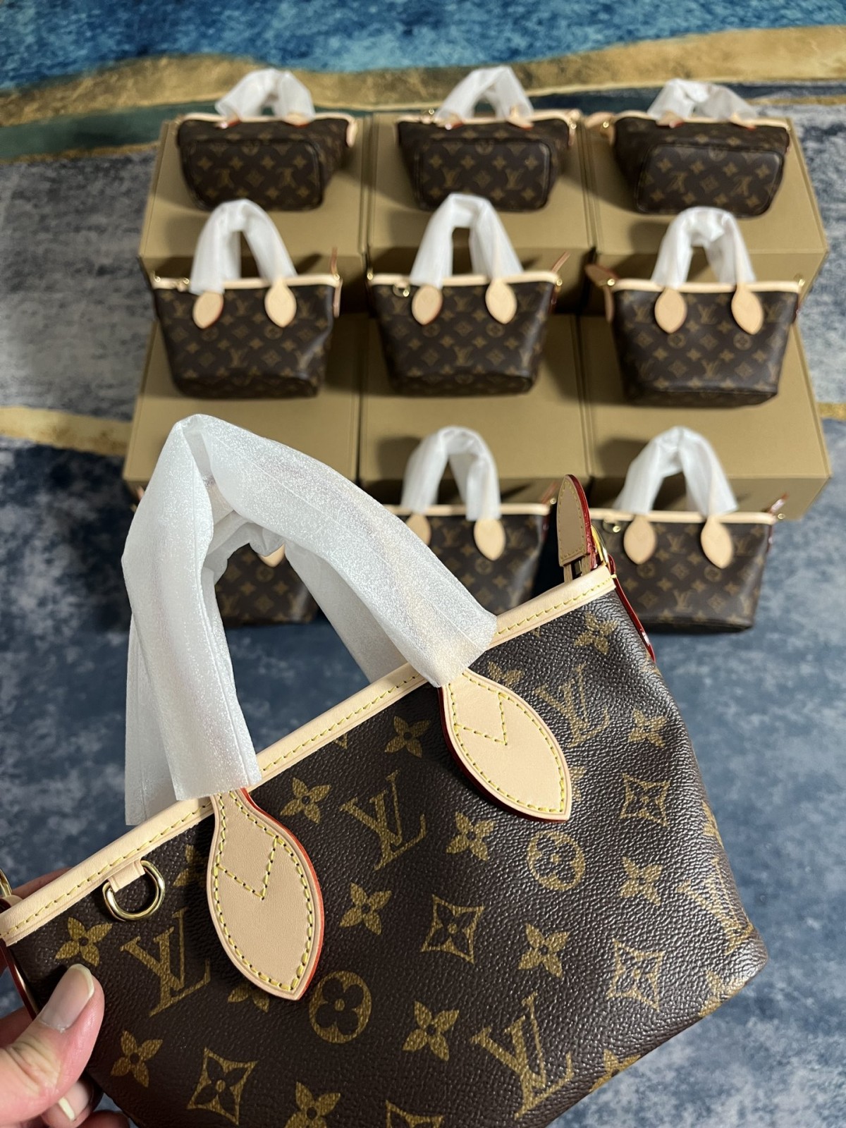 Shebag Super replica Louis Vuitton M46705 NEVERFULL BB bag review(2025 May updated)-Botiga en línia de bosses falses de Louis Vuitton de millor qualitat, rèplica de bosses de disseny ru