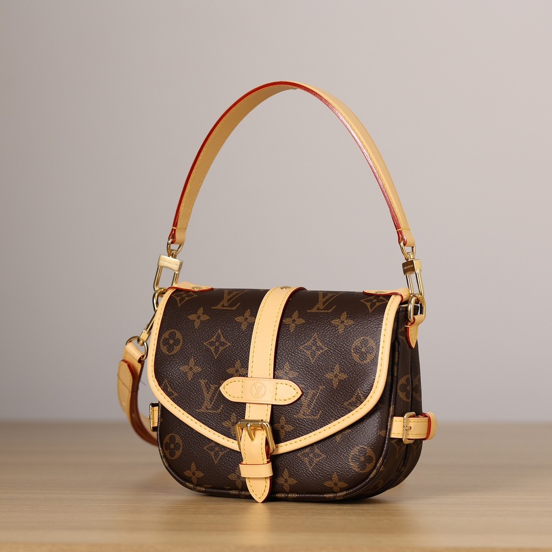 Shebag super replica Louis Vuitton M46740 SAUMUR BB bag review(2025 May udated)-Pangalusna kualitas palsu Louis Vuitton Kantong Toko Online, Replica desainer kantong ru