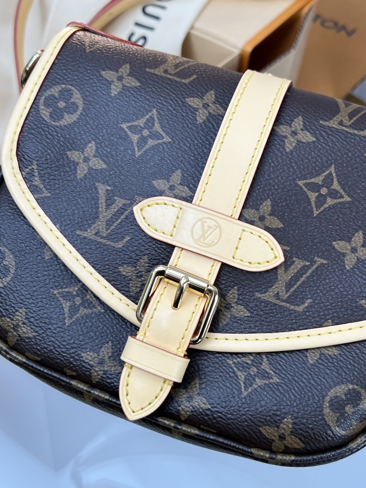 Shebag super replica Louis Vuitton M46740 SAUMUR BB bag review(2025 May udated)-Pangalusna kualitas palsu Louis Vuitton Kantong Toko Online, Replica desainer kantong ru
