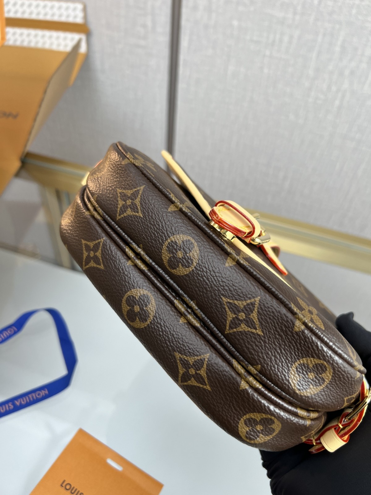 Shebag super replica Louis Vuitton M46740 SAUMUR BB bag review(2025 May udated)-Pangalusna kualitas palsu Louis Vuitton Kantong Toko Online, Replica desainer kantong ru