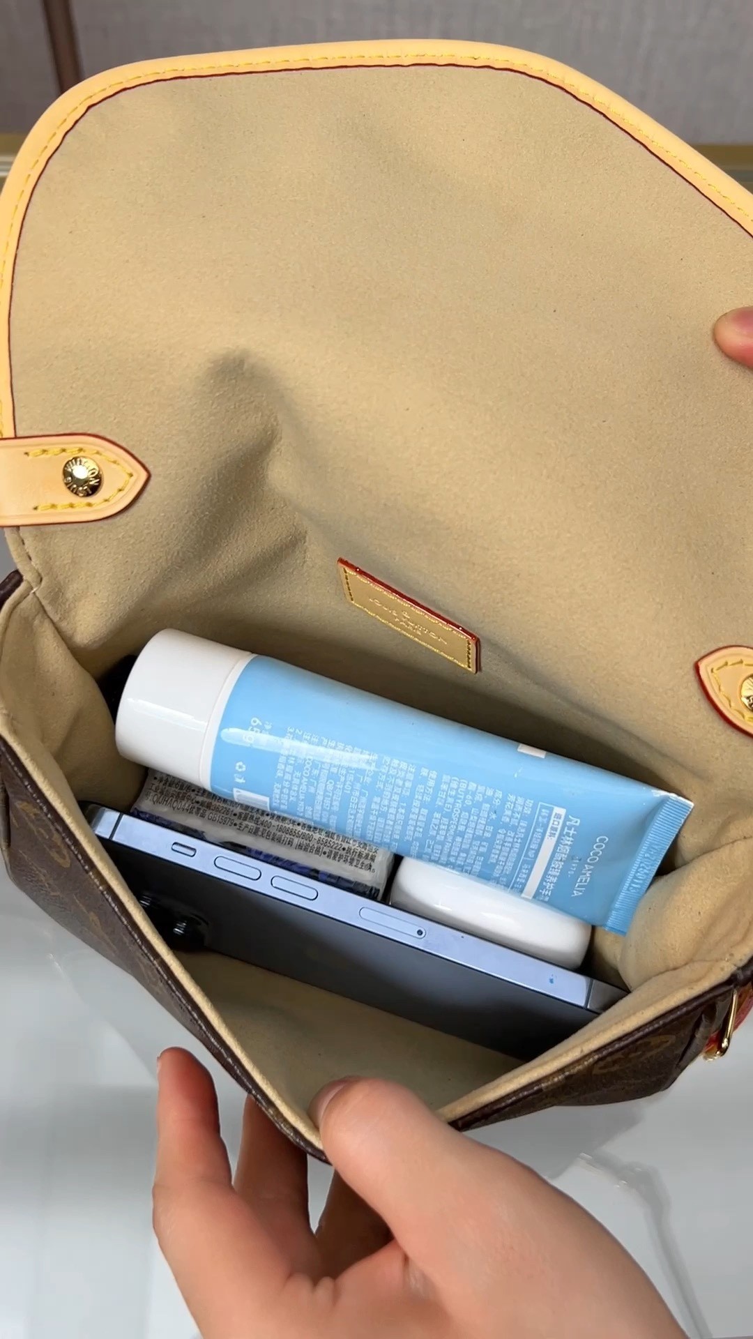 Shebag super replica Louis Vuitton M46740 SAUMUR BB bag review(2025 May udated)-Pangalusna kualitas palsu Louis Vuitton Kantong Toko Online, Replica desainer kantong ru