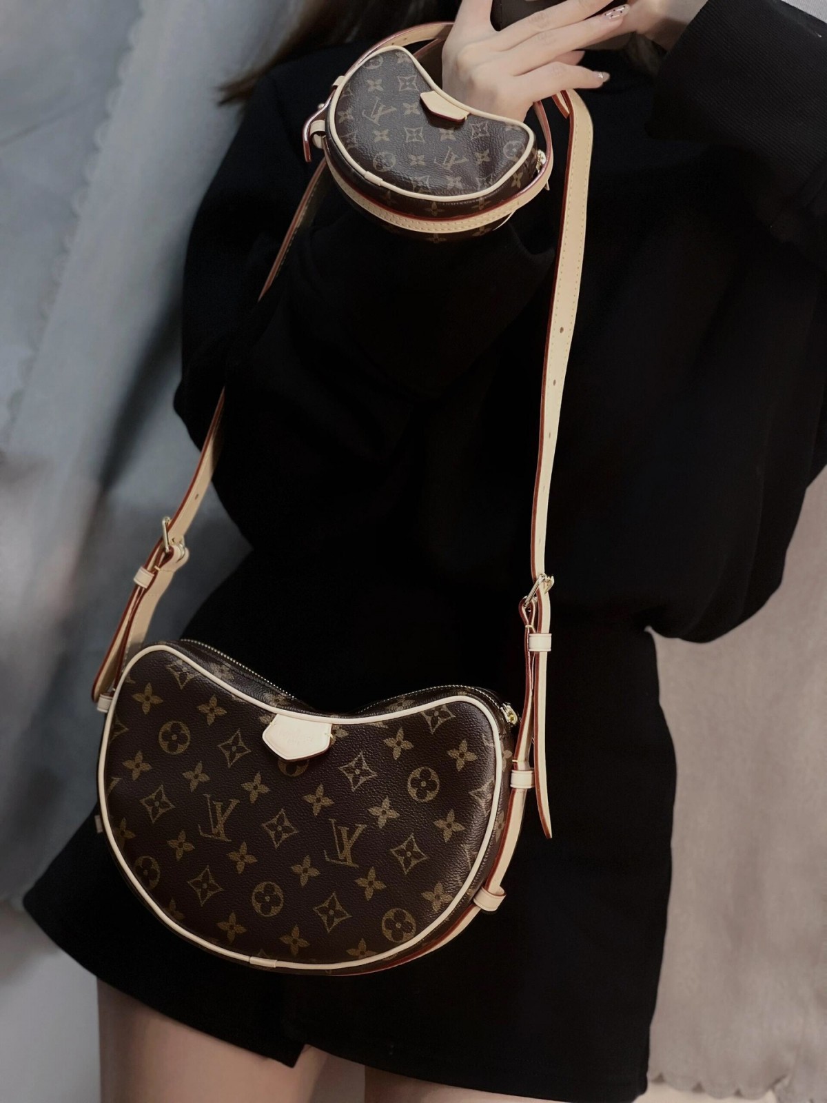 Shebag super replica Louis Vuitton M46828 CROISSANT Medium size bag review(2025 May updated)-ហាងអនឡាញកាបូប Louis Vuitton ក្លែងក្លាយដែលមានគុណភាពល្អបំផុត កាបូបអ្នករចនាម៉ូដចម្លង ru