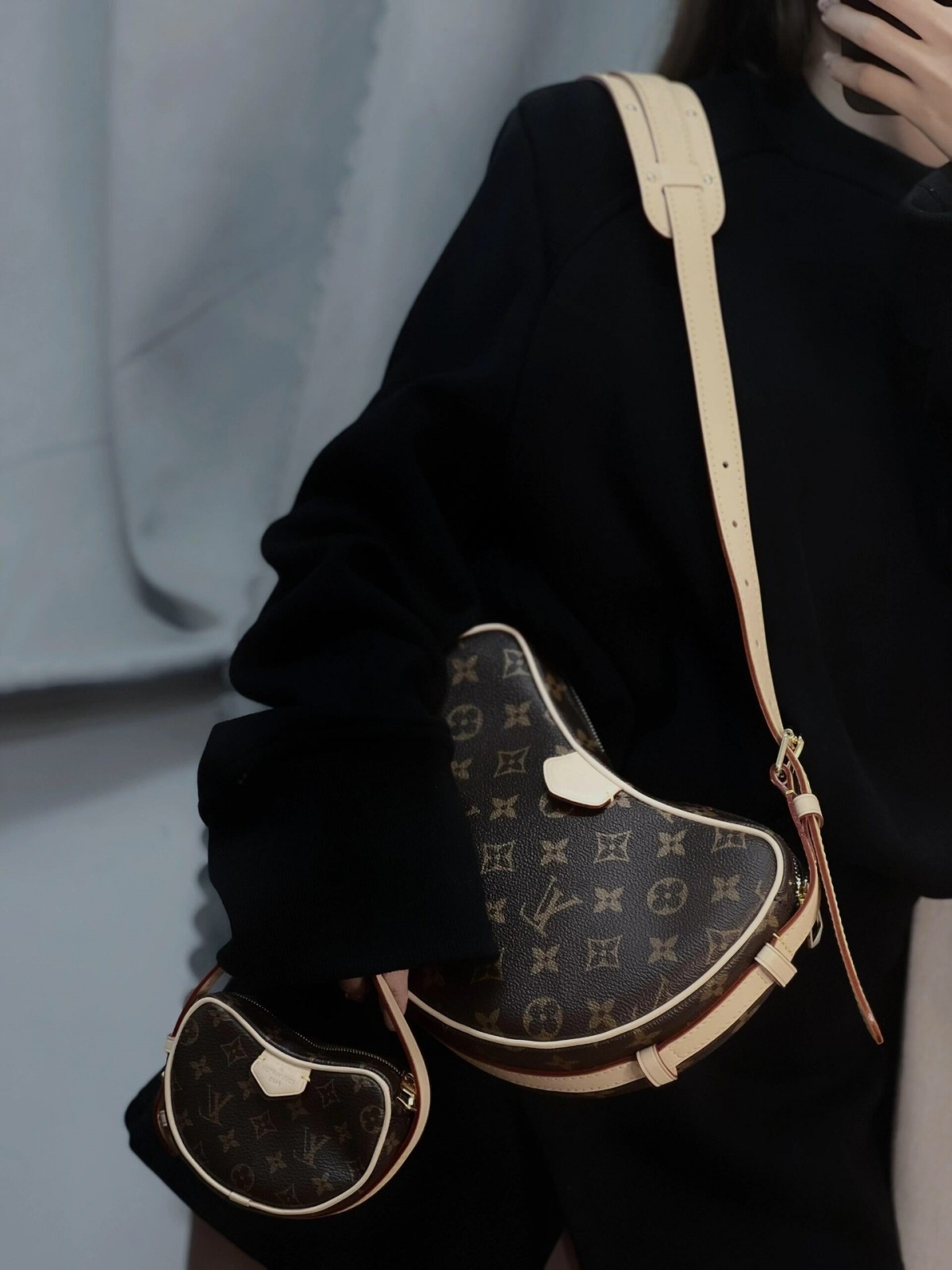 Shebag super replica Louis Vuitton M46828 CROISSANT Medium size bag review(2025 May updated)-ហាងអនឡាញកាបូប Louis Vuitton ក្លែងក្លាយដែលមានគុណភាពល្អបំផុត កាបូបអ្នករចនាម៉ូដចម្លង ru