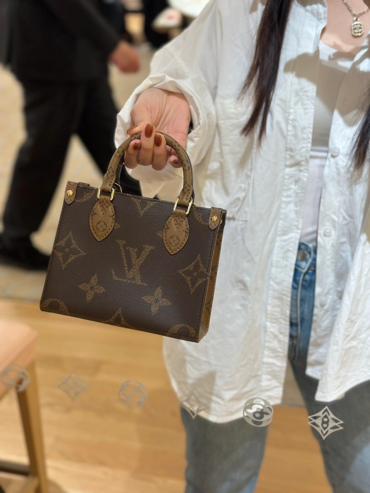 Shebag Super replica Louis Vuitton M46839 ONTHEGO BB bag review (2025 May updated)-Najlepsza jakość fałszywych torebek Louis Vuitton Sklep internetowy, projektant repliki torebki ru
