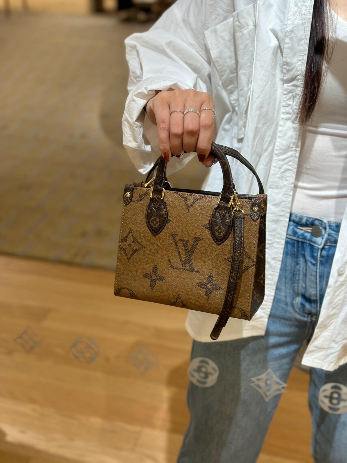 Shebag Super replica Louis Vuitton M46839 ONTHEGO BB bag review (2025 May updated)-Najlepsza jakość fałszywych torebek Louis Vuitton Sklep internetowy, projektant repliki torebki ru