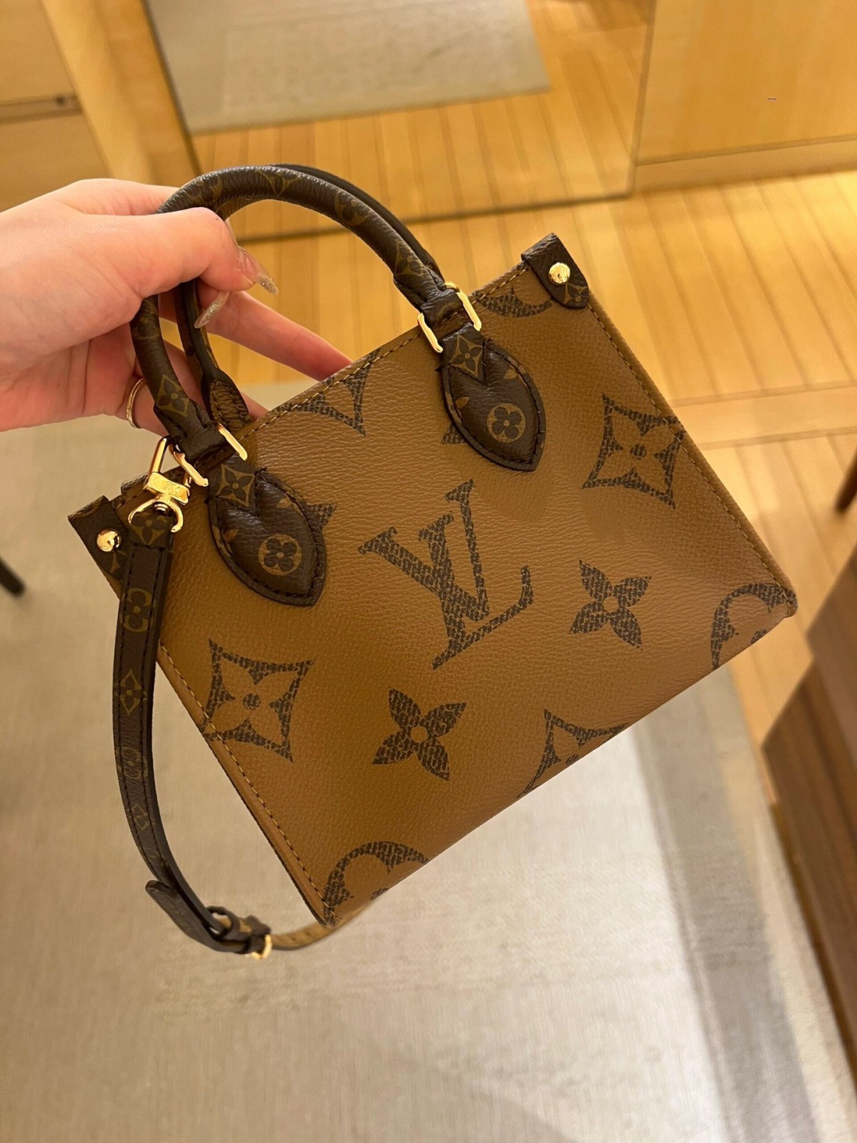 Shebag Super replica Louis Vuitton M46839 ONTHEGO BB bag review (2025 May updated)-Najlepsza jakość fałszywych torebek Louis Vuitton Sklep internetowy, projektant repliki torebki ru