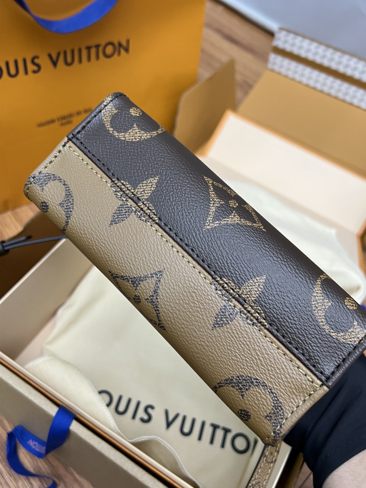 Shebag Super replica Louis Vuitton M46839 ONTHEGO BB bag review (2025 May updated)-Najlepsza jakość fałszywych torebek Louis Vuitton Sklep internetowy, projektant repliki torebki ru