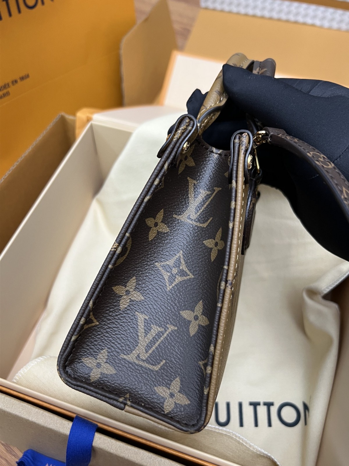 Shebag Super replica Louis Vuitton M46839 ONTHEGO BB bag review (2025 May updated)-Najlepsza jakość fałszywych torebek Louis Vuitton Sklep internetowy, projektant repliki torebki ru