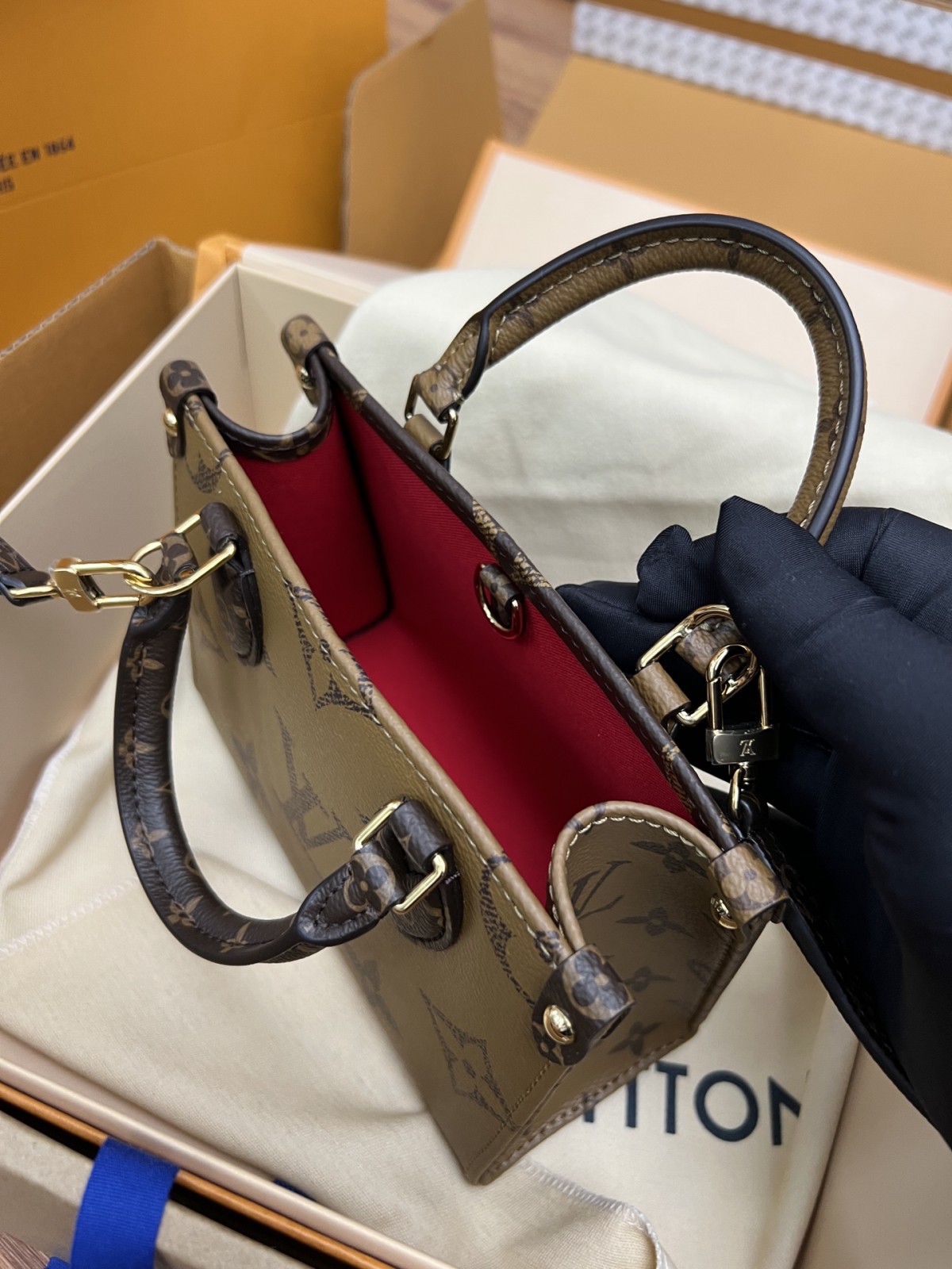 Shebag Super replica Louis Vuitton M46839 ONTHEGO BB bag review (2025 May updated)-Najlepsza jakość fałszywych torebek Louis Vuitton Sklep internetowy, projektant repliki torebki ru