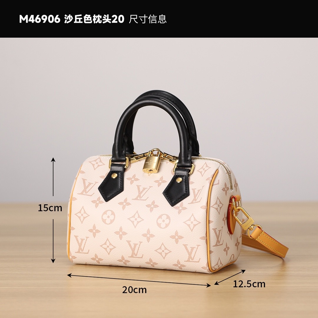 Shebag Super replica Louis Vuitton M46906 Speedy 20 bag review (2025 May updated)-Najlepsza jakość fałszywych torebek Louis Vuitton Sklep internetowy, projektant repliki torebki ru