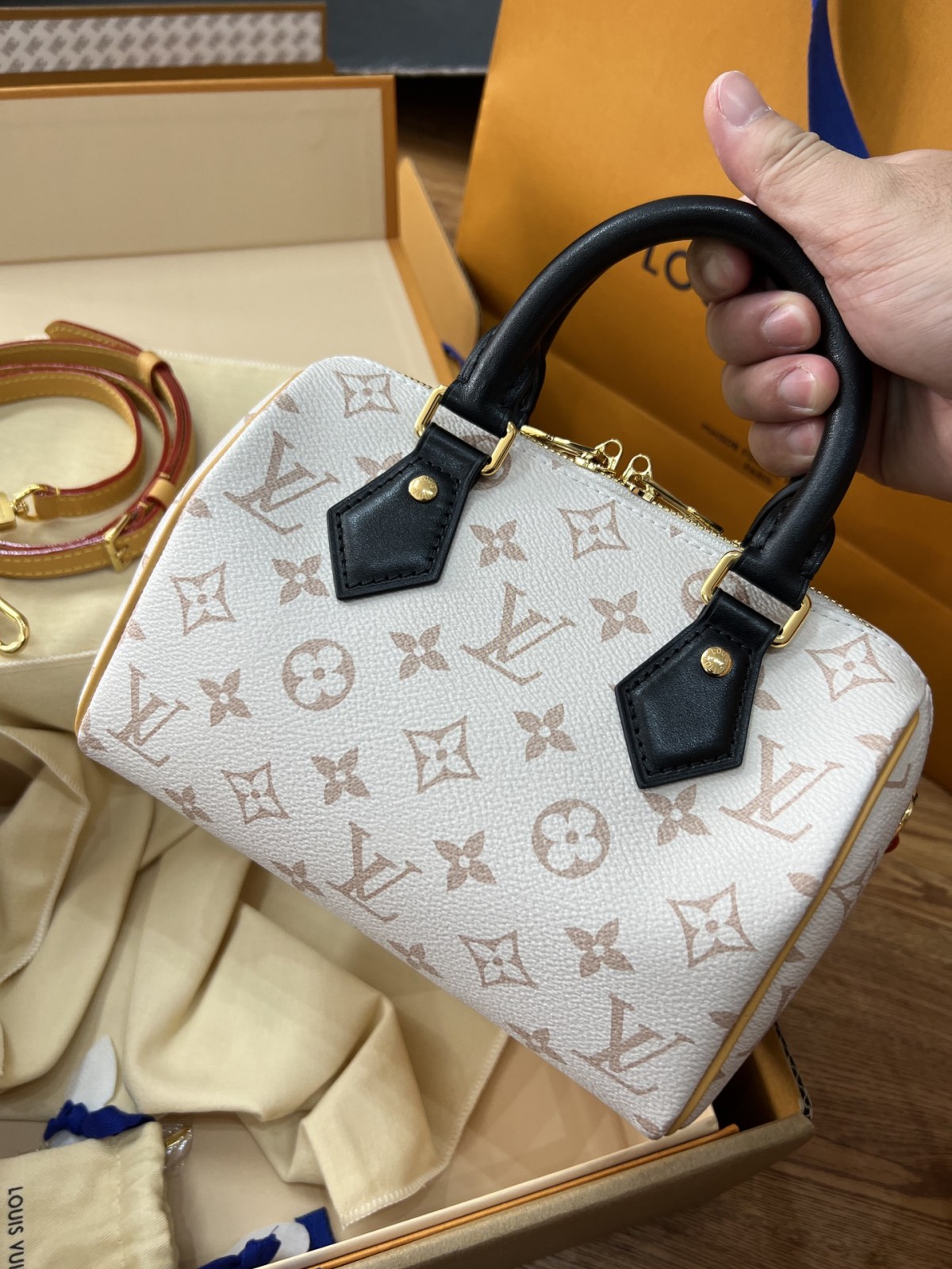 Shebag Super replica Louis Vuitton M46906 Speedy 20 bag review (2025 May updated)-Najlepsza jakość fałszywych torebek Louis Vuitton Sklep internetowy, projektant repliki torebki ru