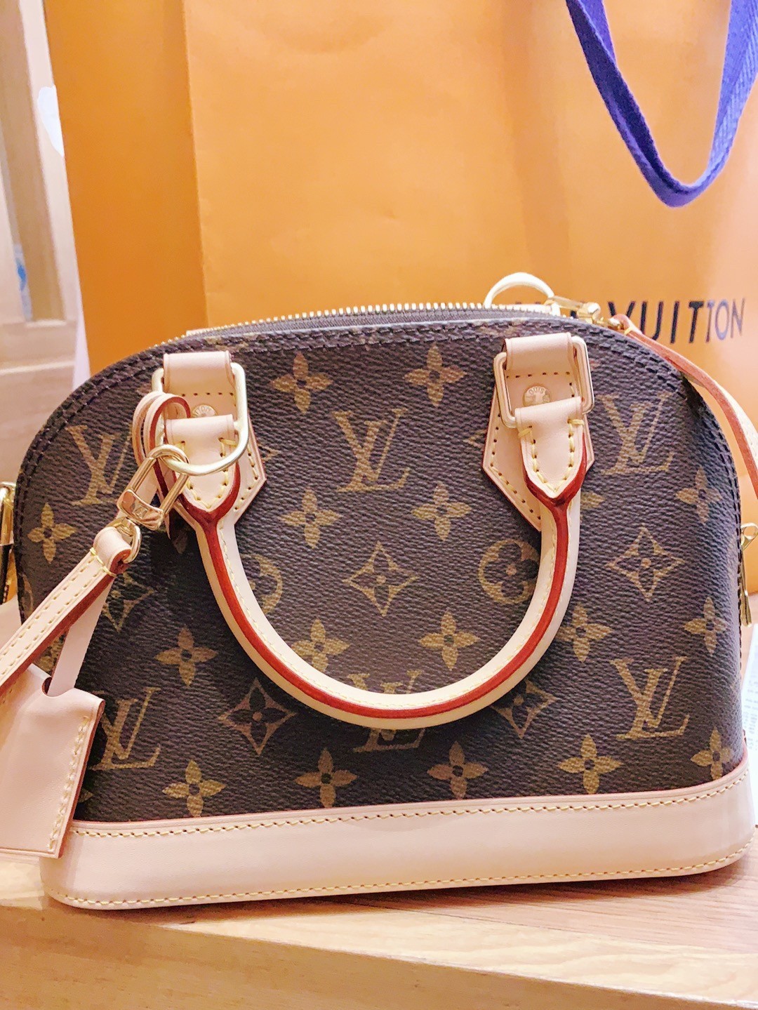 Shebag super replica Louis Vuitton M53152 Alma BB bag review (2025 May updated)-Best Quality Fake Louis Vuitton Bag Online Store, Replica designer bag ru