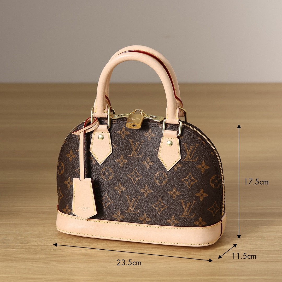 Shebag super replica Louis Vuitton M53152 Alma BB bag review (2025 May updated)-Best Quality Fake Louis Vuitton Bag Online Store, Replica designer bag ru
