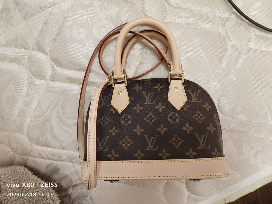 Shebag super replica Louis Vuitton M53152 Alma BB bag review (2025 May updated)-Best Quality Fake Louis Vuitton Bag Online Store, Replica designer bag ru