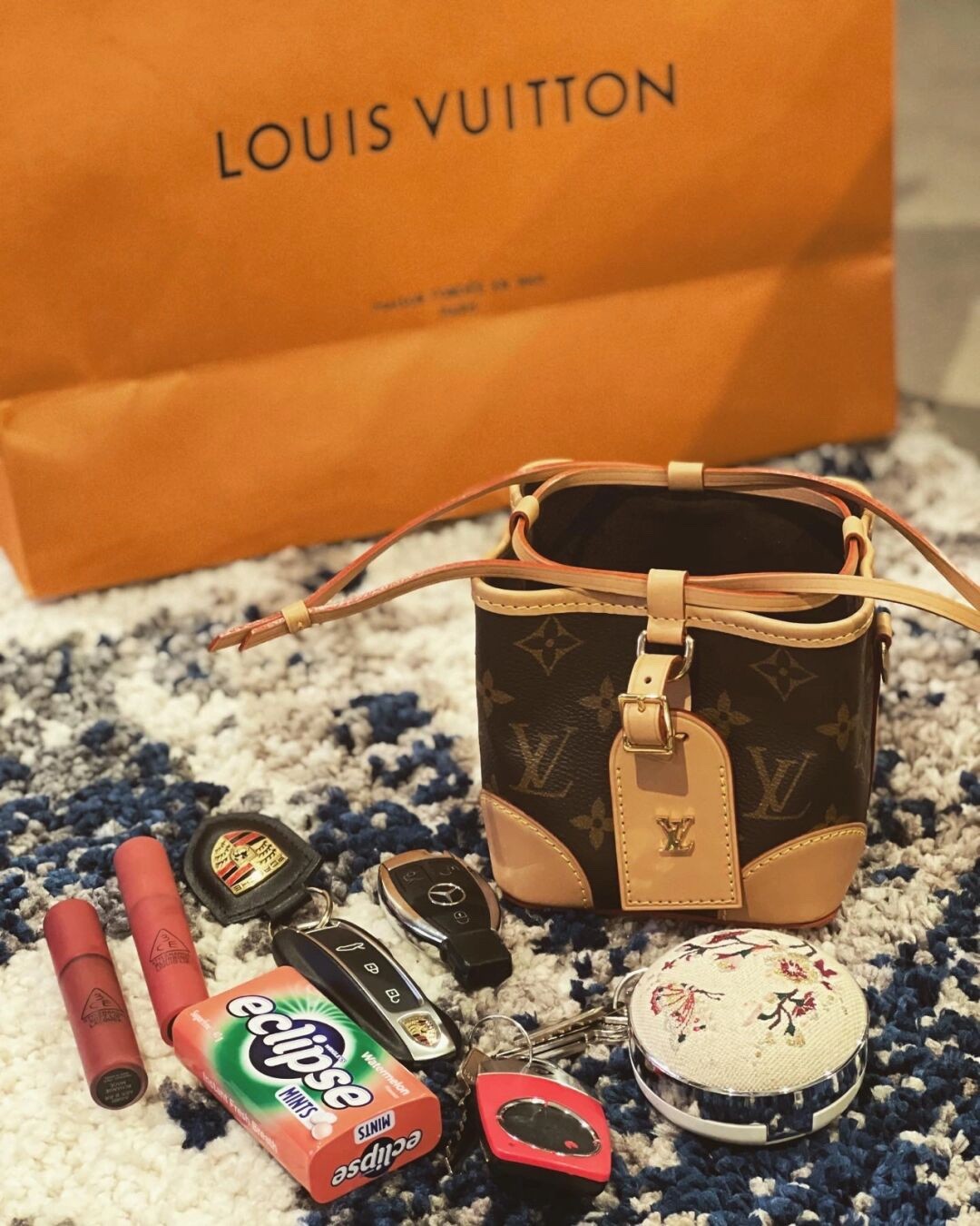 Shebag super replica Louis Vuitton M57099 NOE PURSE review new batch (2025 May updated)-Best Quality Fake designer Bag Review, Replica designer bag ru
