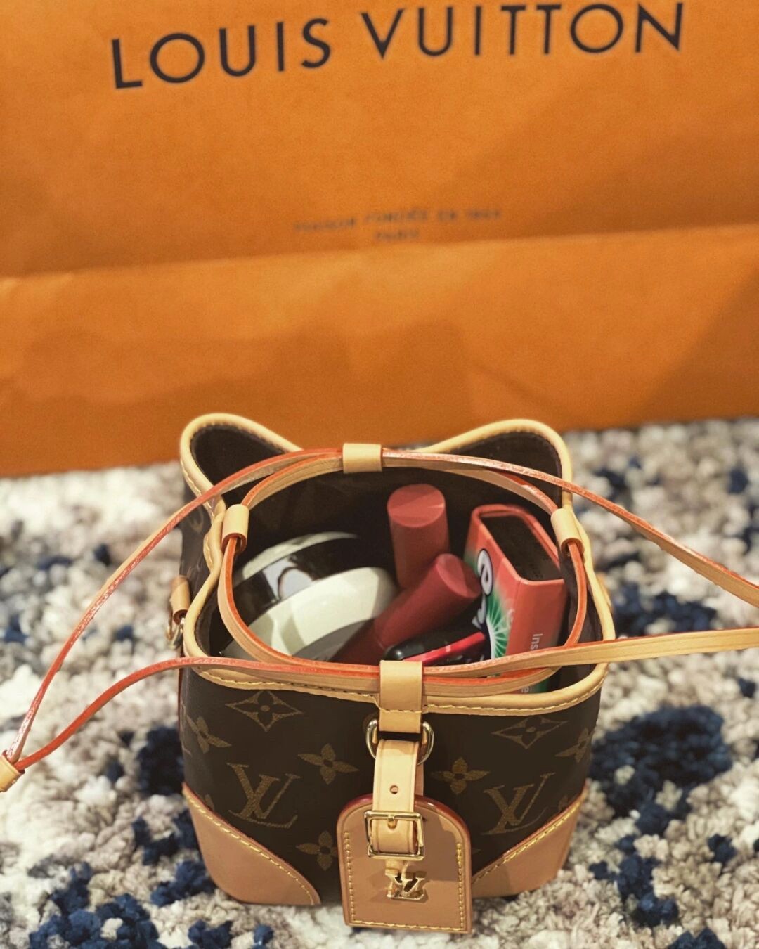 Shebag super replica Louis Vuitton M57099 NOE PURSE review new batch (2025 May updated)-Best Quality Fake designer Bag Review, Replica designer bag ru