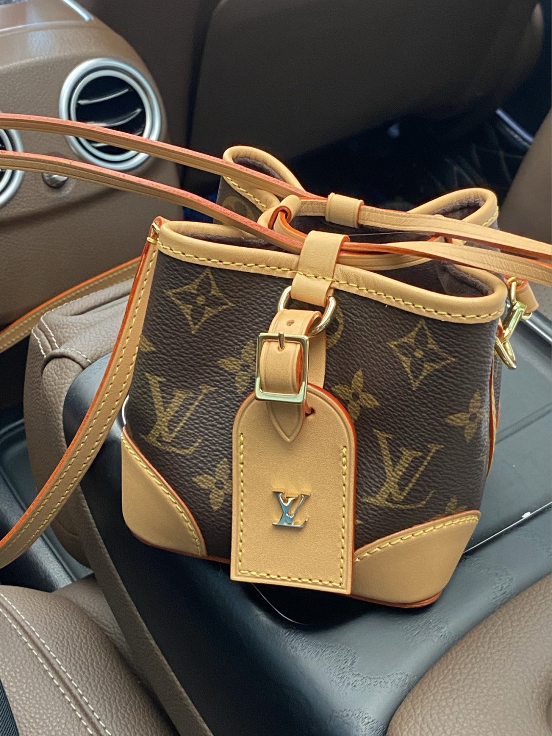 Shebag super replica Louis Vuitton M57099 NOE PURSE review new batch (2025 May updated)-Best Quality Fake designer Bag Review, Replica designer bag ru