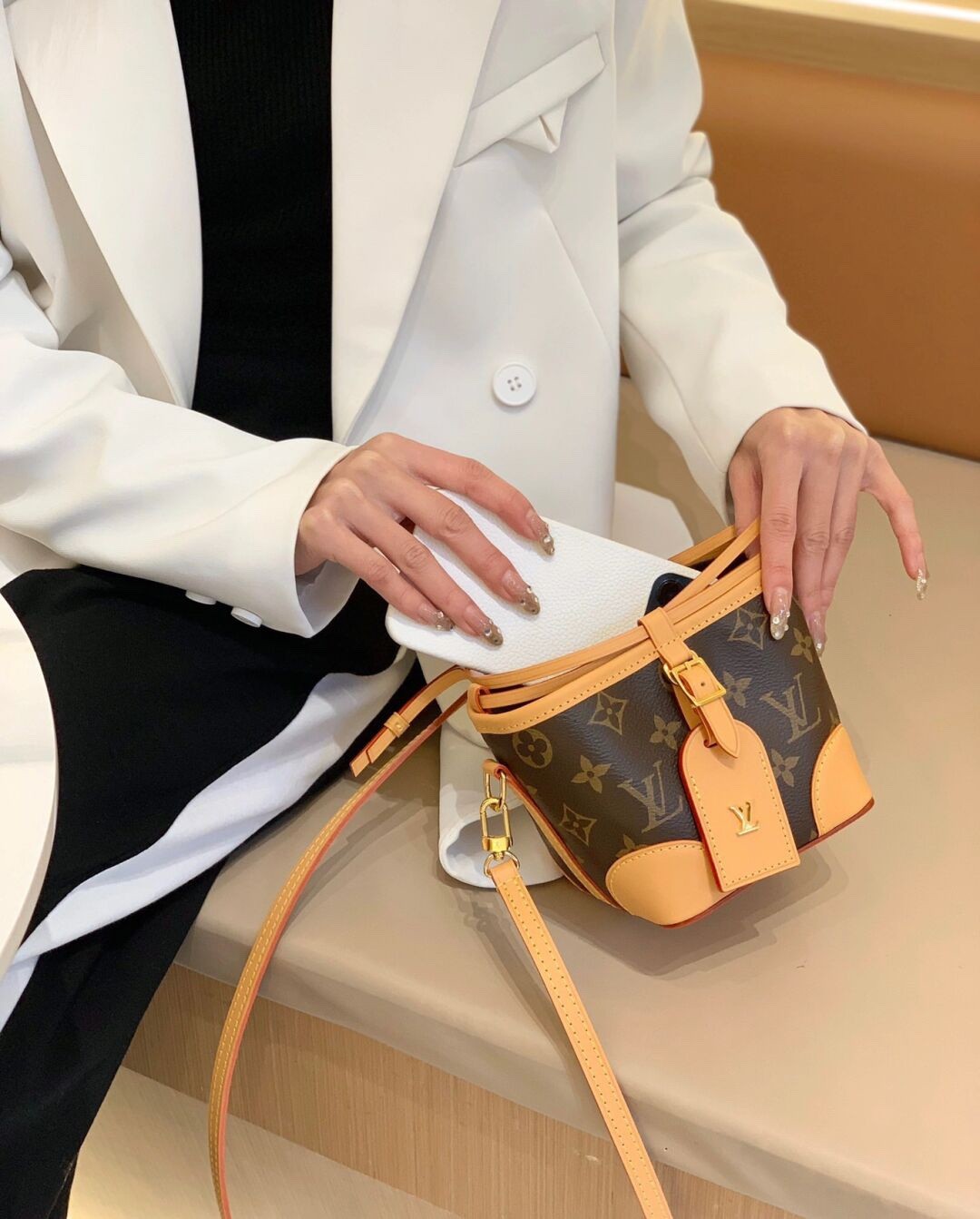 Shebag super replica Louis Vuitton M57099 NOE PURSE review new batch (2025 May updated)-Best Quality Fake designer Bag Review, Replica designer bag ru
