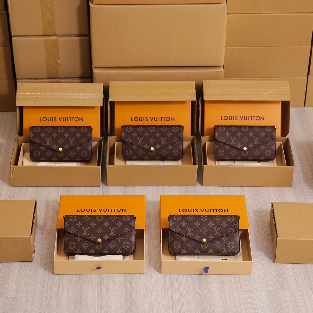 Shebag Super replica Louis Vuitton M61276 POCHETTE FÉLICIE bag review (2025 June updated)-ʻOi aku ka maikaʻi o ka ʻeke Louis Vuitton ʻeke hoʻopunipuni ma ka hale kūʻai pūnaewele, ʻeke hoʻolālā kope ru