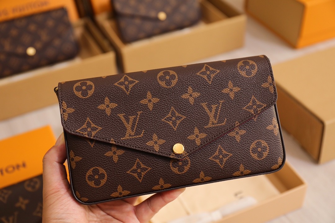 Shebag Super replica Louis Vuitton M61276 POCHETTE FÉLICIE bag review (2025 June updated)-ʻOi aku ka maikaʻi o ka ʻeke Louis Vuitton ʻeke hoʻopunipuni ma ka hale kūʻai pūnaewele, ʻeke hoʻolālā kope ru