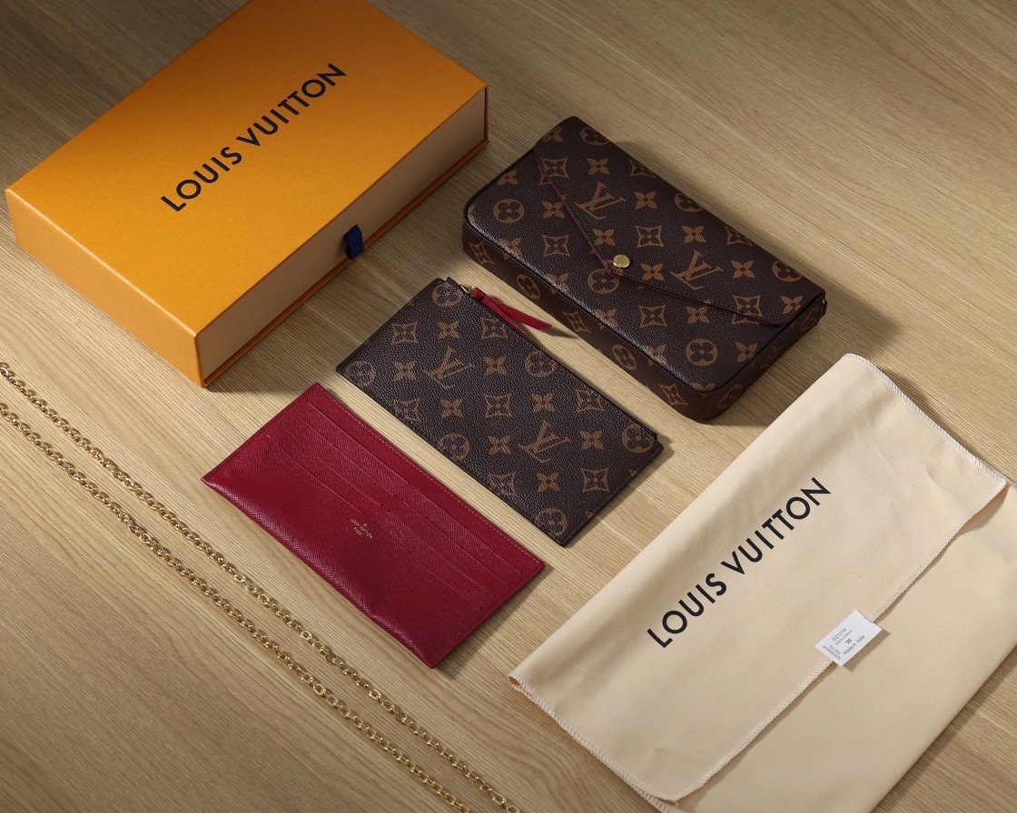 Shebag Super replica Louis Vuitton M61276 POCHETTE FÉLICIE bag review (2025 June updated)-ʻOi aku ka maikaʻi o ka ʻeke Louis Vuitton ʻeke hoʻopunipuni ma ka hale kūʻai pūnaewele, ʻeke hoʻolālā kope ru