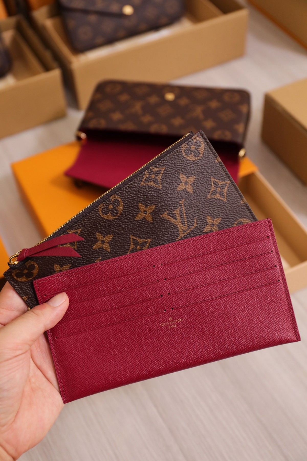 Shebag Super replica Louis Vuitton M61276 POCHETTE FÉLICIE bag review (2025 June updated)-ʻOi aku ka maikaʻi o ka ʻeke Louis Vuitton ʻeke hoʻopunipuni ma ka hale kūʻai pūnaewele, ʻeke hoʻolālā kope ru