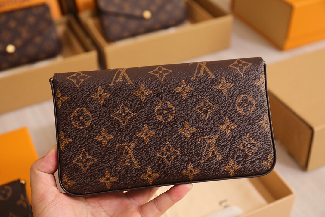 Shebag Super replica Louis Vuitton M61276 POCHETTE FÉLICIE bag review (2025 June updated)-ʻOi aku ka maikaʻi o ka ʻeke Louis Vuitton ʻeke hoʻopunipuni ma ka hale kūʻai pūnaewele, ʻeke hoʻolālā kope ru