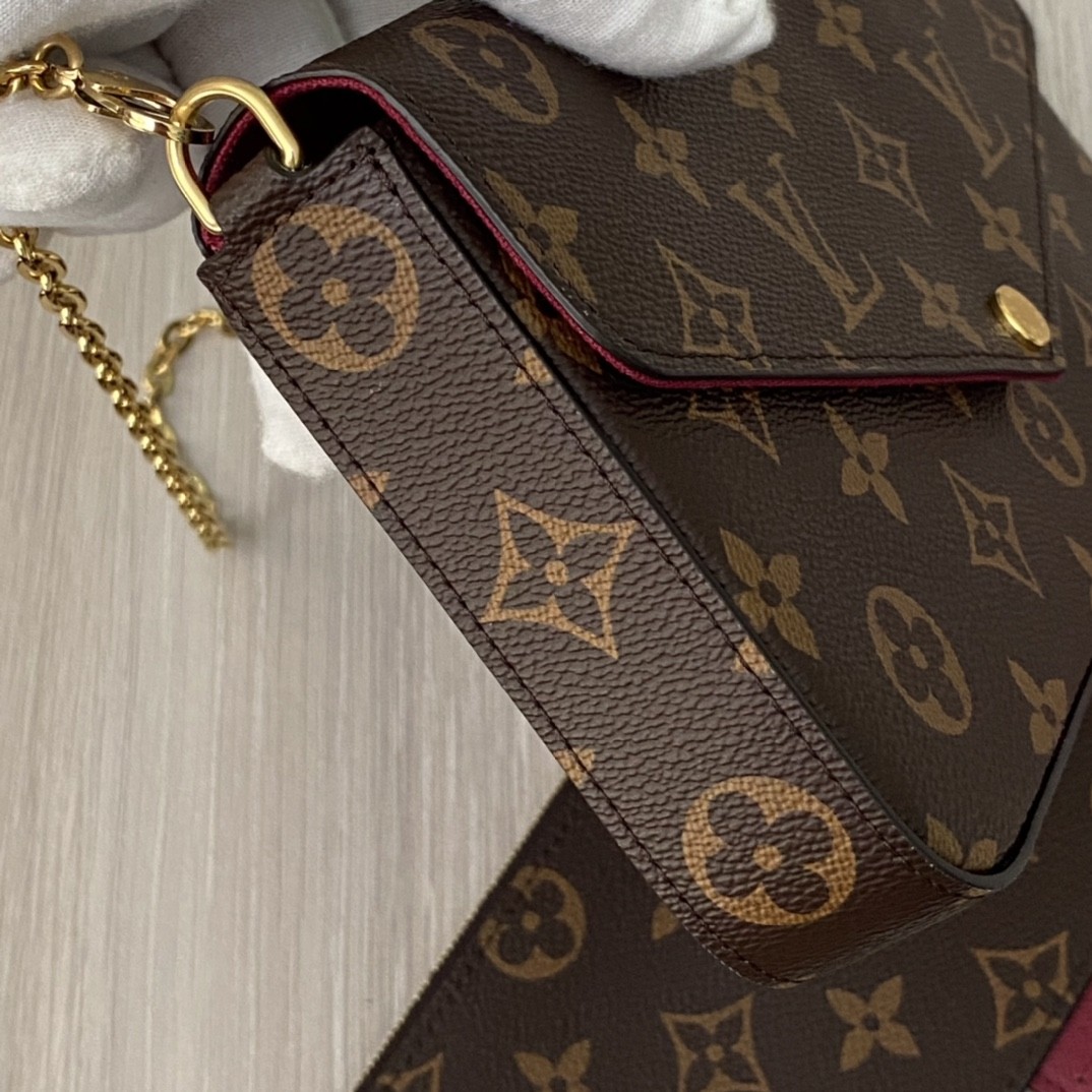 Shebag Super replica Louis Vuitton M61276 POCHETTE FÉLICIE bag review (2025 June updated)-ʻOi aku ka maikaʻi o ka ʻeke Louis Vuitton ʻeke hoʻopunipuni ma ka hale kūʻai pūnaewele, ʻeke hoʻolālā kope ru