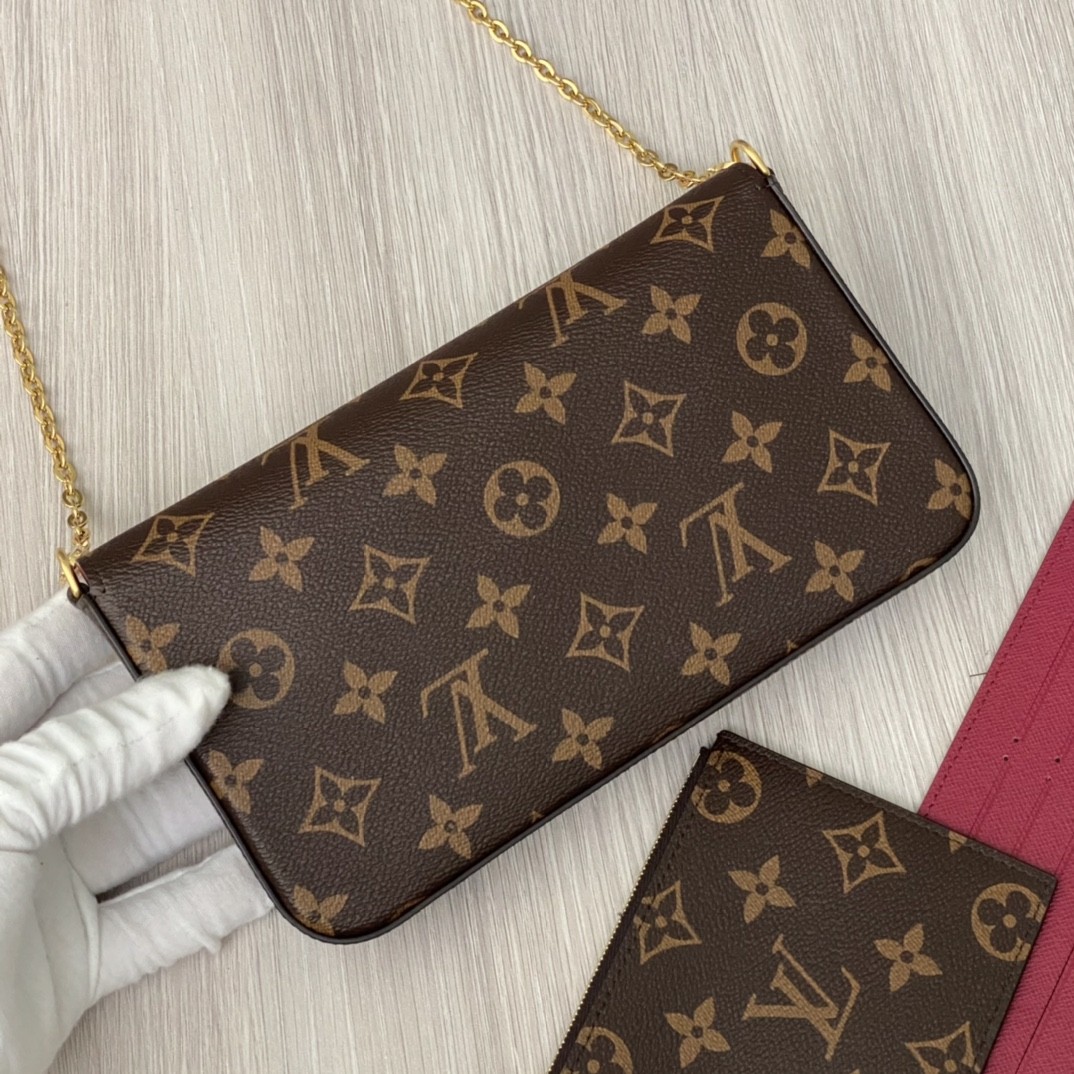 Shebag Super replica Louis Vuitton M61276 POCHETTE FÉLICIE bag review (2025 June updated)-ʻOi aku ka maikaʻi o ka ʻeke Louis Vuitton ʻeke hoʻopunipuni ma ka hale kūʻai pūnaewele, ʻeke hoʻolālā kope ru
