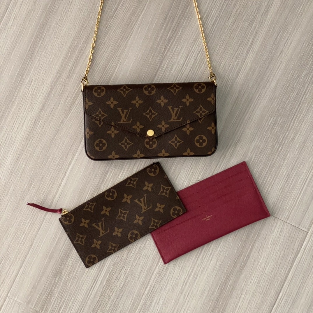 Shebag Super replica Louis Vuitton M61276 POCHETTE FÉLICIE bag review (2025 June updated)-ʻOi aku ka maikaʻi o ka ʻeke Louis Vuitton ʻeke hoʻopunipuni ma ka hale kūʻai pūnaewele, ʻeke hoʻolālā kope ru