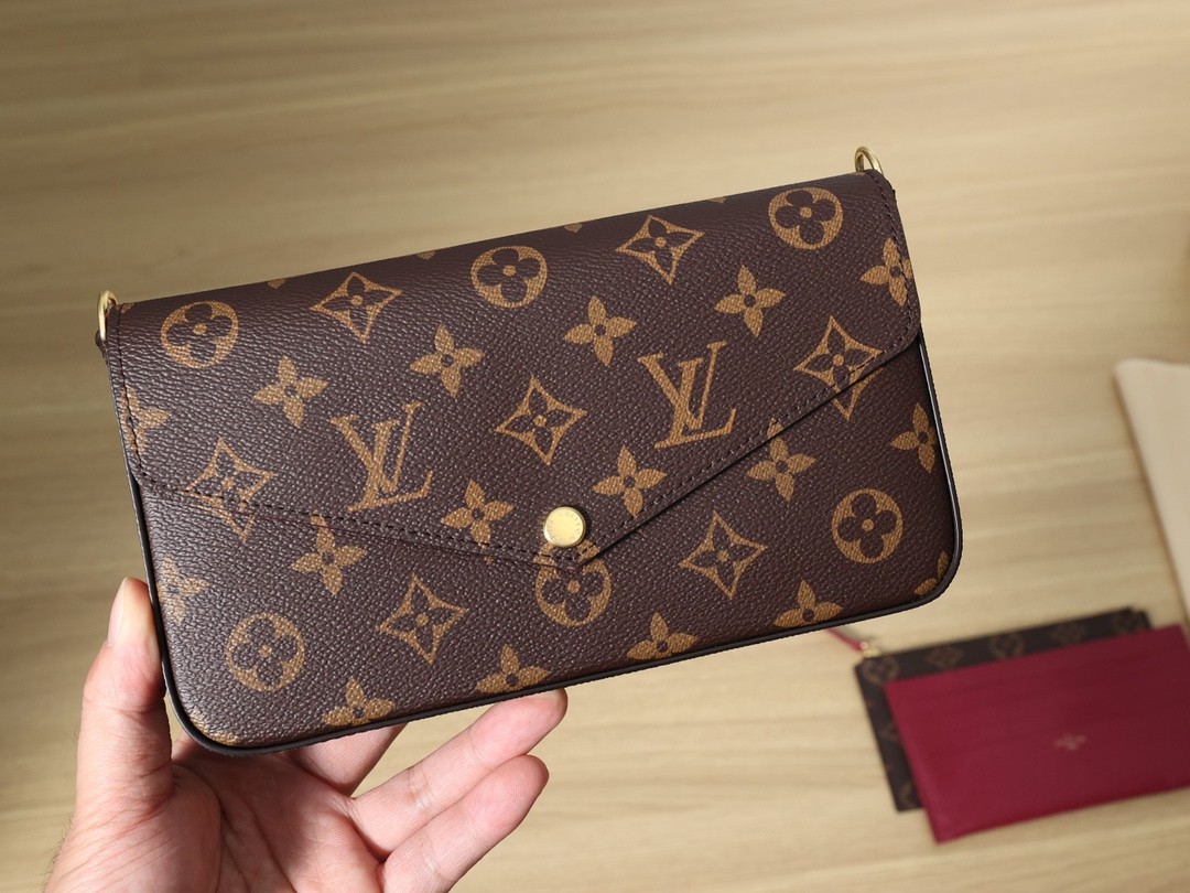 Shebag Super replica Louis Vuitton M61276 POCHETTE FÉLICIE bag review (2025 June updated)-ʻOi aku ka maikaʻi o ka ʻeke Louis Vuitton ʻeke hoʻopunipuni ma ka hale kūʻai pūnaewele, ʻeke hoʻolālā kope ru