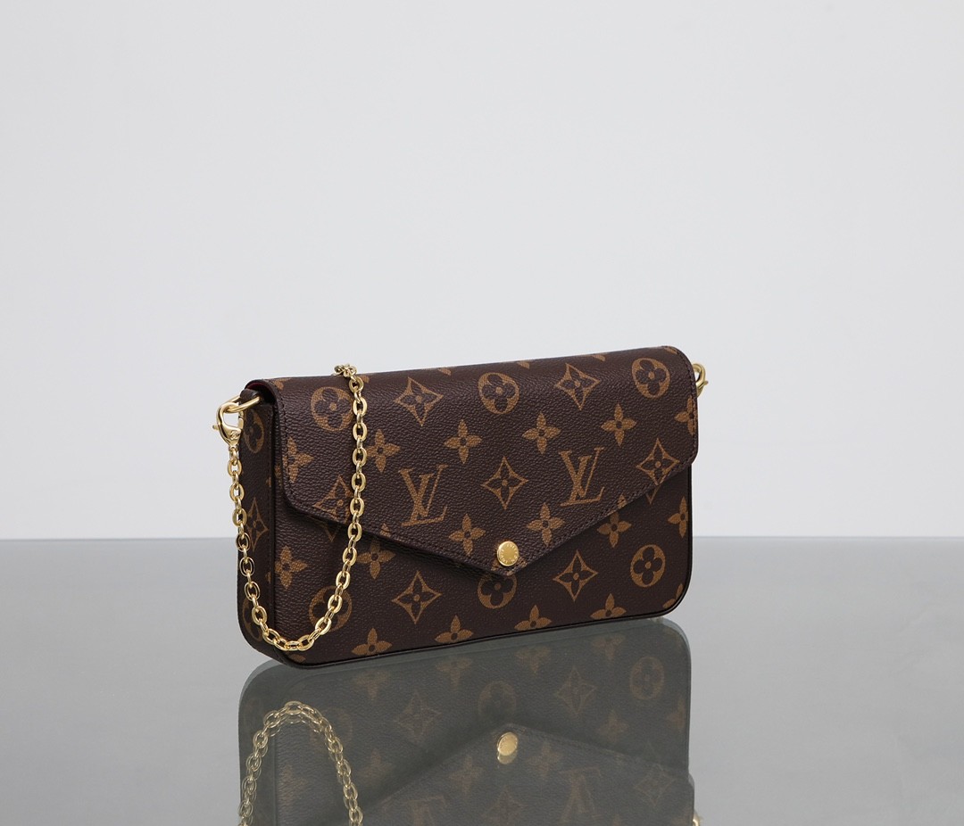 Shebag Super replica Louis Vuitton M61276 POCHETTE FÉLICIE bag review (2025 June updated)-ʻOi aku ka maikaʻi o ka ʻeke Louis Vuitton ʻeke hoʻopunipuni ma ka hale kūʻai pūnaewele, ʻeke hoʻolālā kope ru
