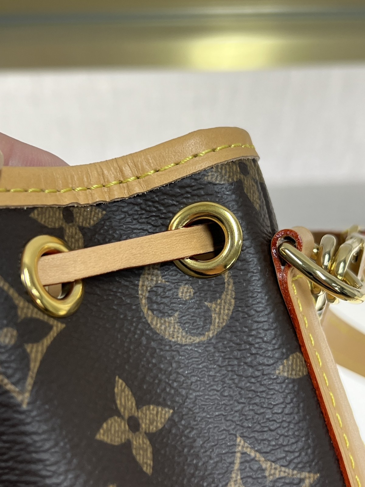 Shebag Super replica Louis Vuitton M81266 Mini NANO NOÉ bag review (2025 July Updated)-Best Quality Fake Louis Vuitton Bag Online Store, Replica designer bag ru