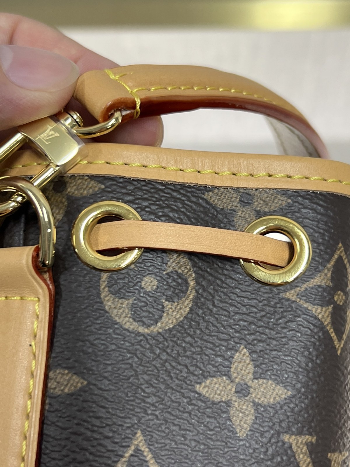 Shebag Super replica Louis Vuitton M81266 Mini NANO NOÉ bag review (2025 July Updated)-Best Quality Fake Louis Vuitton Bag Online Store, Replica designer bag ru