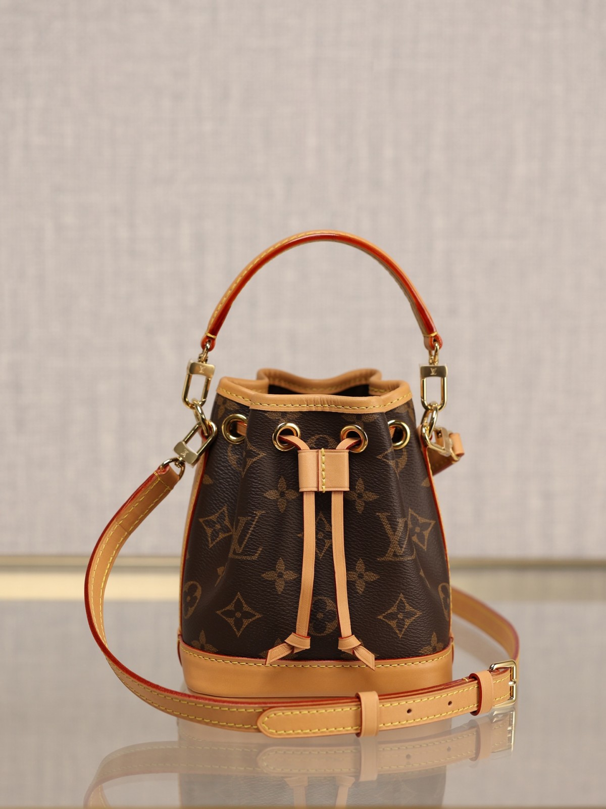Shebag Super replica Louis Vuitton M81266 Mini NANO NOÉ bag review (2025 July Updated)-Best Quality Fake Louis Vuitton Bag Online Store, Replica designer bag ru