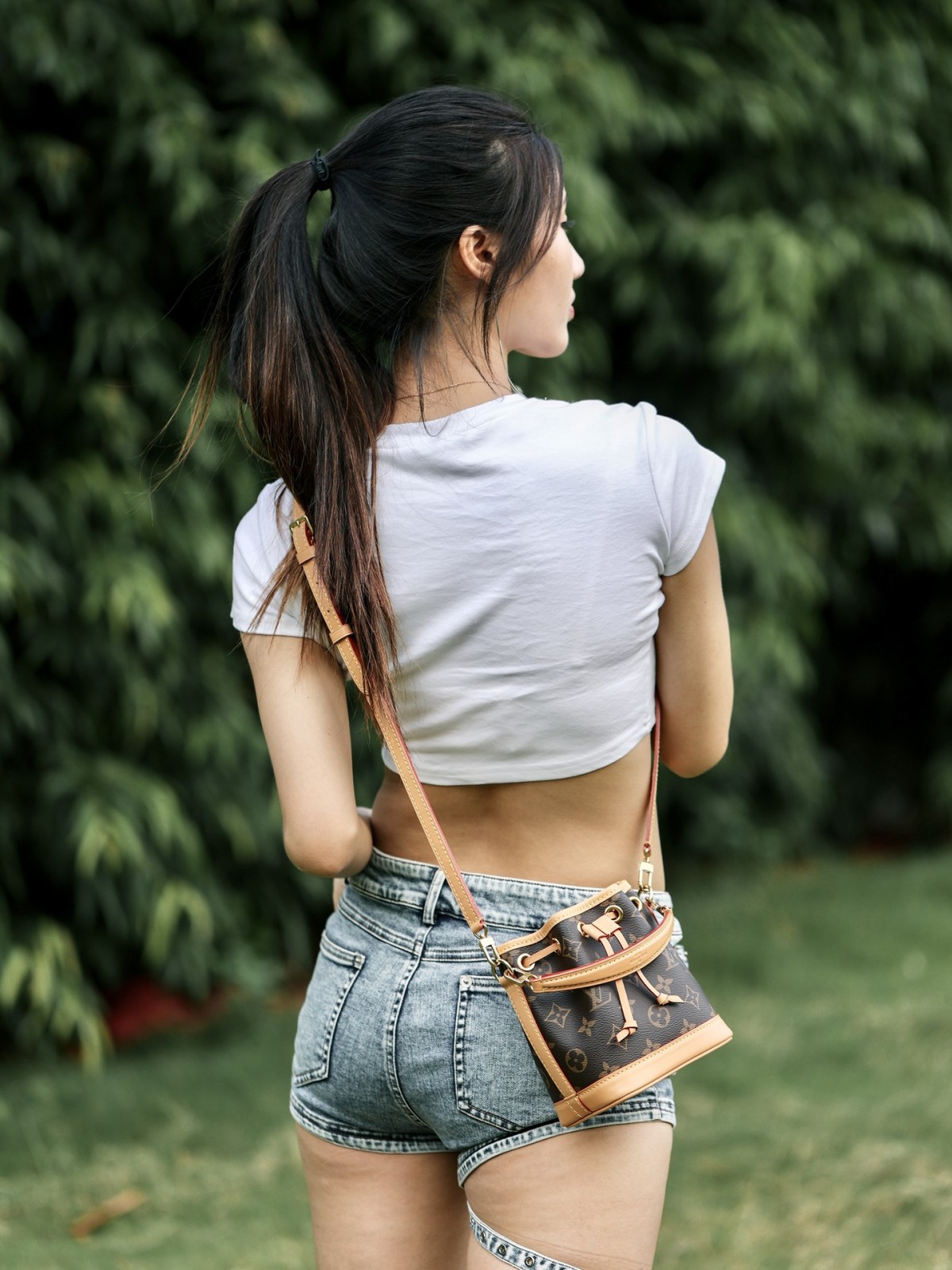 Shebag Super replica Louis Vuitton M81266 Mini NANO NOÉ bag review (2025 July Updated)-Best Quality Fake Louis Vuitton Bag Online Store, Replica designer bag ru