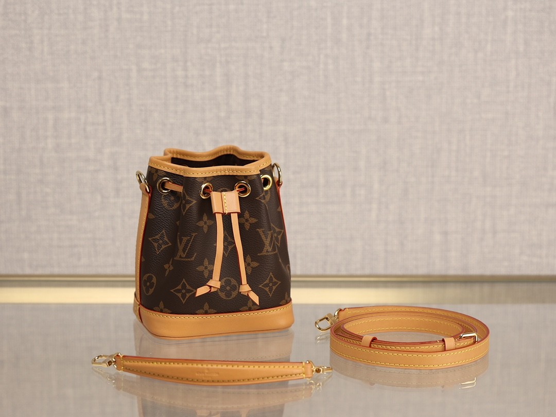 Shebag Super replica Louis Vuitton M81266 Mini NANO NOÉ bag review (2025 July Updated)-Best Quality Fake Louis Vuitton Bag Online Store, Replica designer bag ru