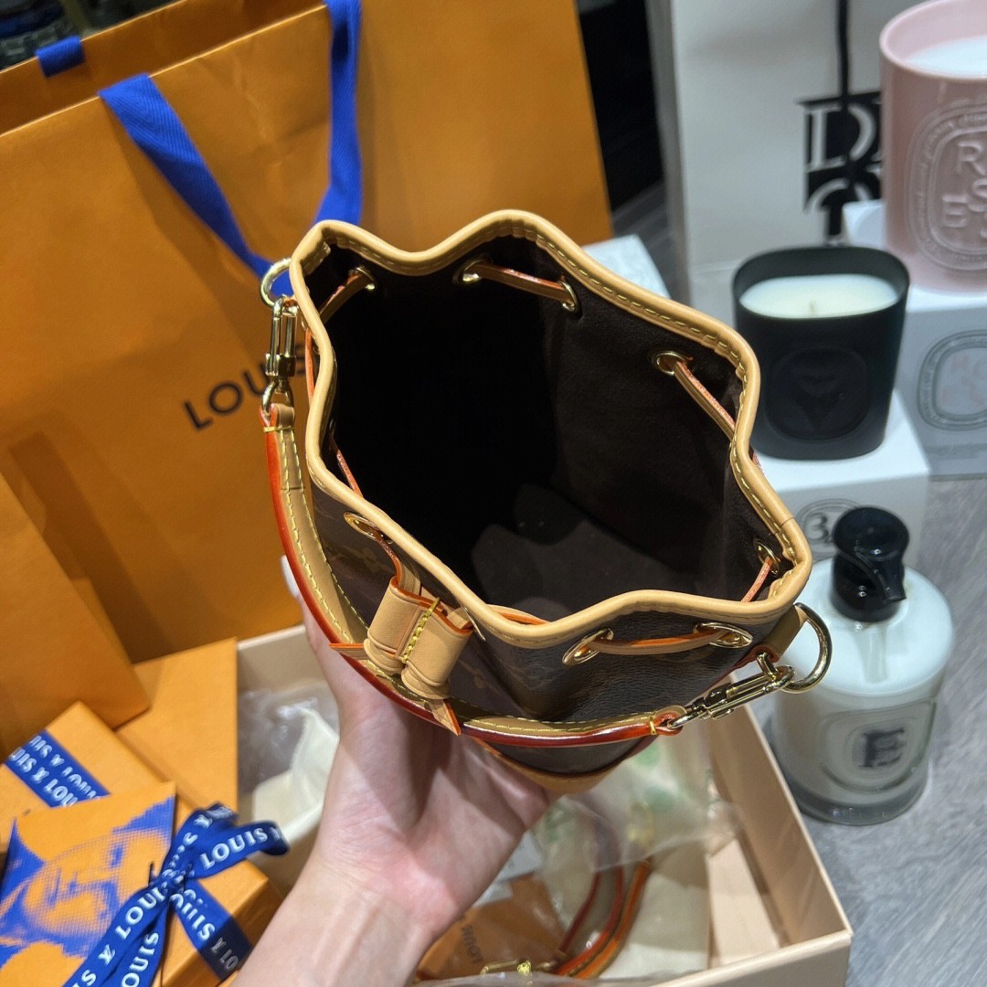 Shebag Super replica Louis Vuitton M81266 Mini NANO NOÉ bag review (2025 July Updated)-Best Quality Fake Louis Vuitton Bag Online Store, Replica designer bag ru