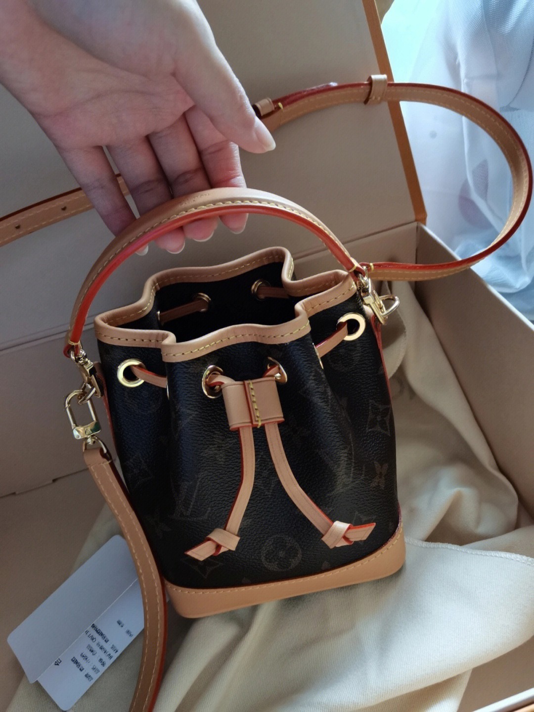 Shebag Super replica Louis Vuitton M81266 Mini NANO NOÉ bag review (2025 July Updated)-Best Quality Fake Louis Vuitton Bag Online Store, Replica designer bag ru