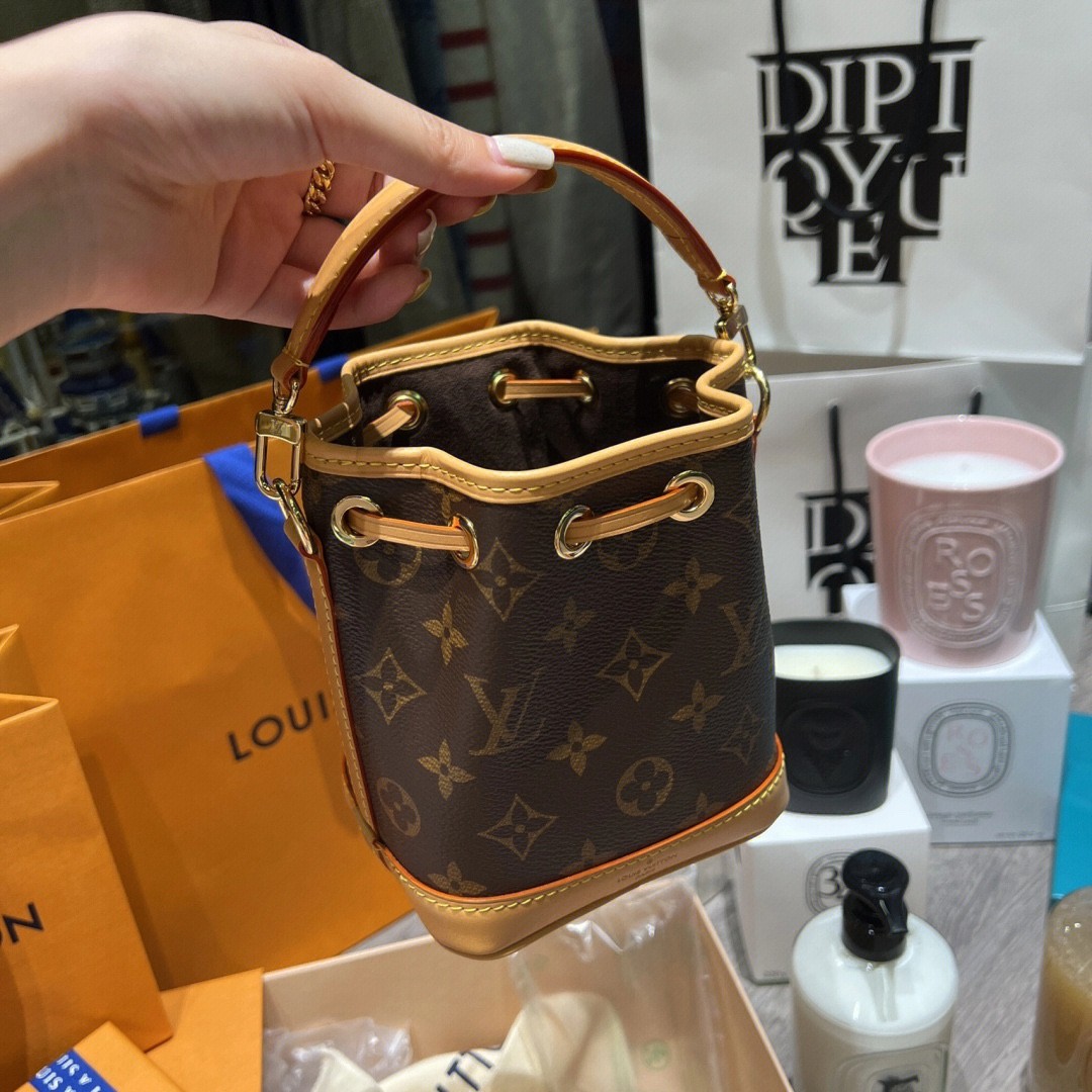 Shebag Super replica Louis Vuitton M81266 Mini NANO NOÉ bag review (2025 July Updated)-Best Quality Fake Louis Vuitton Bag Online Store, Replica designer bag ru