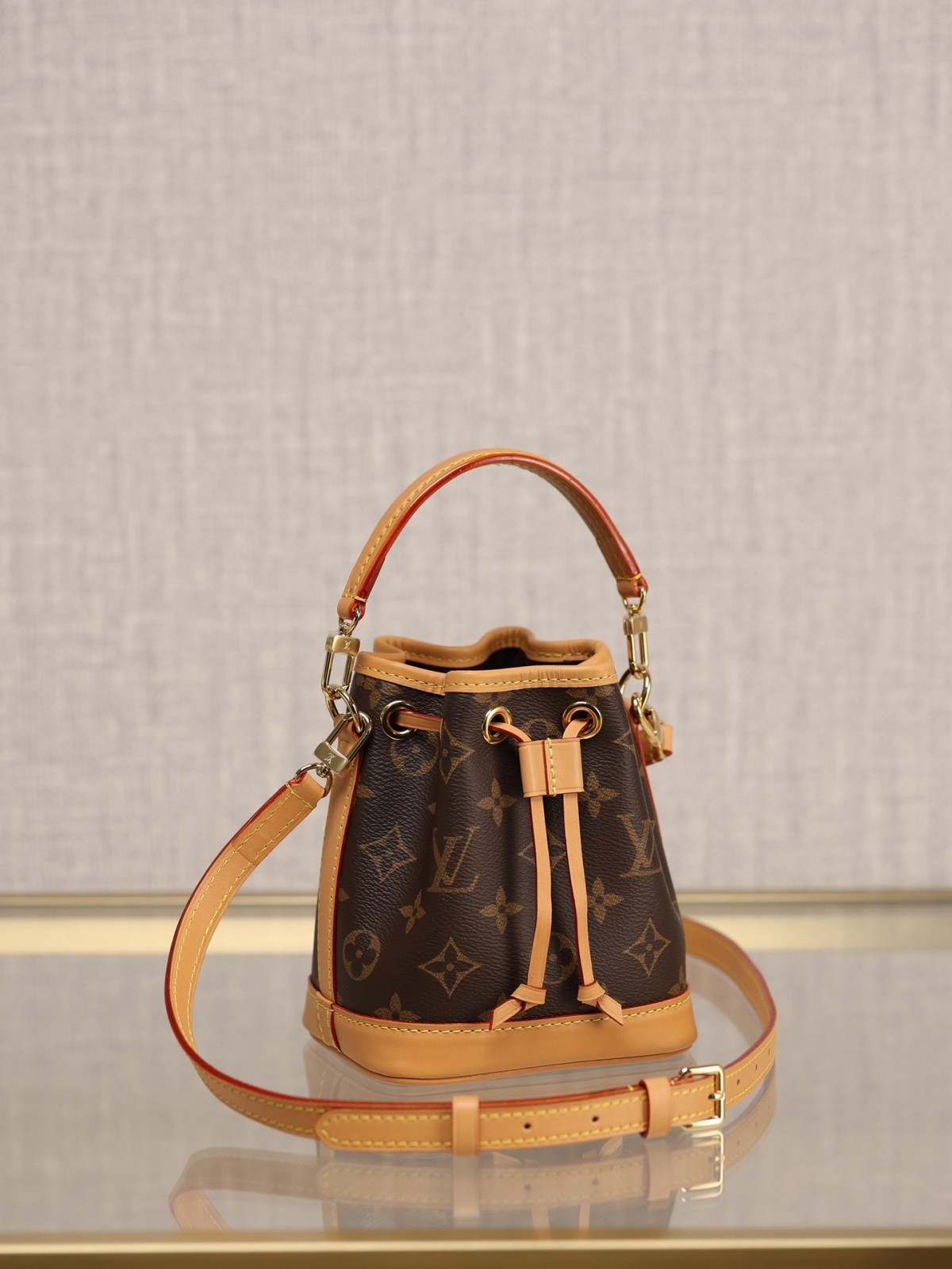 Shebag Super replica Louis Vuitton M81266 Mini NANO NOÉ bag review (2025 July Updated)-Best Quality Fake Louis Vuitton Bag Online Store, Replica designer bag ru