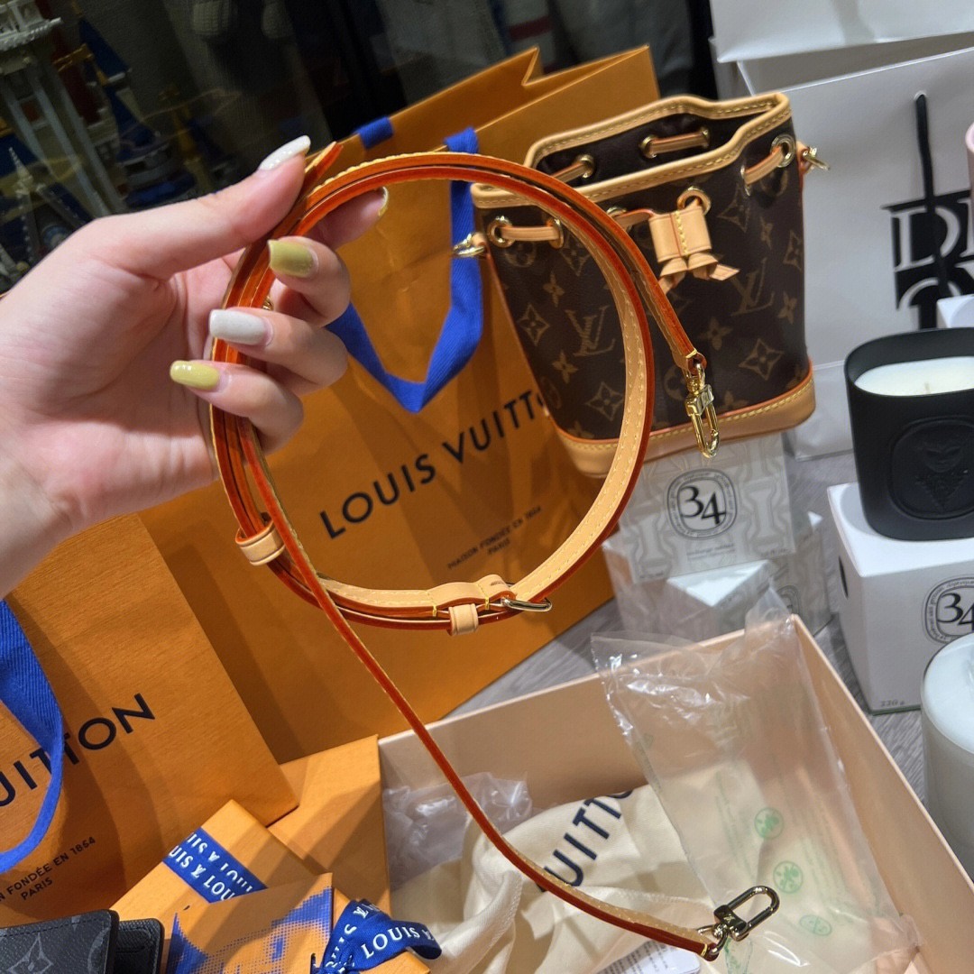 Shebag Super replica Louis Vuitton M81266 Mini NANO NOÉ bag review (2025 July Updated)-Best Quality Fake Louis Vuitton Bag Online Store, Replica designer bag ru