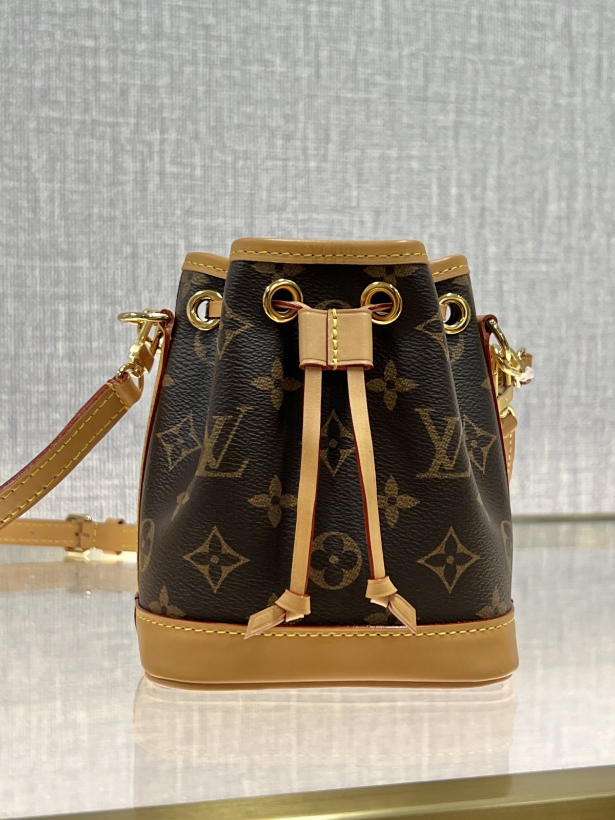 Shebag Super replica Louis Vuitton M81266 Mini NANO NOÉ bag review (2025 July Updated)-Best Quality Fake Louis Vuitton Bag Online Store, Replica designer bag ru