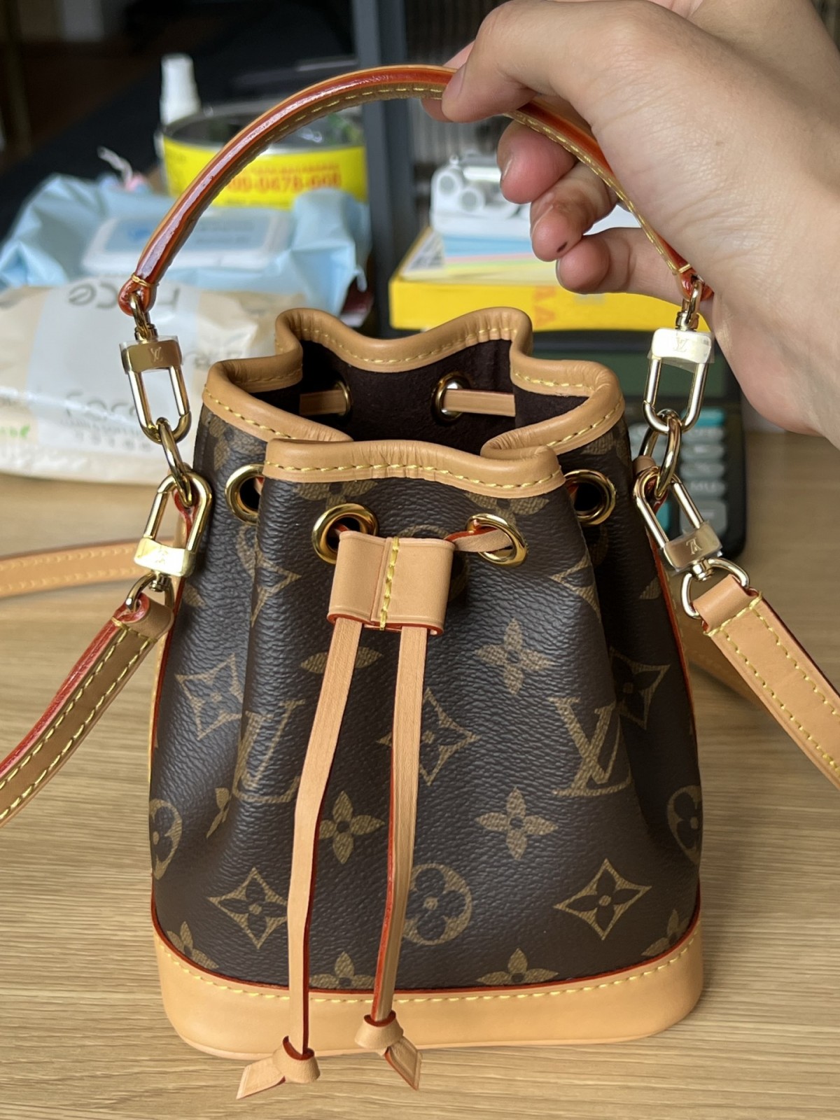 Shebag Super replica Louis Vuitton M81266 Mini NANO NOÉ bag review (2025 July Updated)-Best Quality Fake Louis Vuitton Bag Online Store, Replica designer bag ru