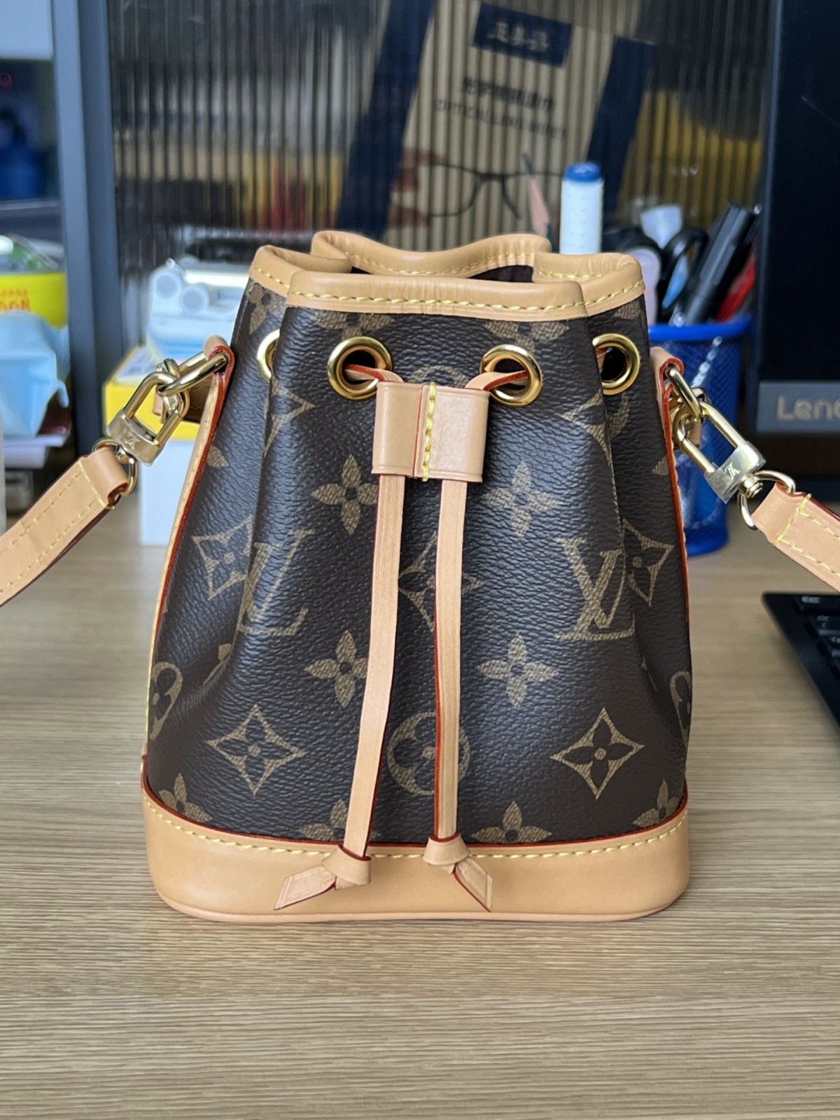 Shebag Super replica Louis Vuitton M81266 Mini NANO NOÉ bag review (2025 July Updated)-Best Quality Fake Louis Vuitton Bag Online Store, Replica designer bag ru
