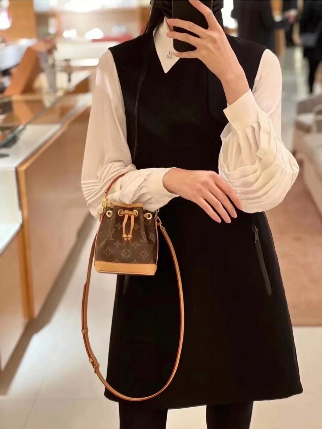 Shebag Super replica Louis Vuitton M81266 Mini NANO NOÉ bag review (2025 July Updated)-Best Quality Fake Louis Vuitton Bag Online Store, Replica designer bag ru
