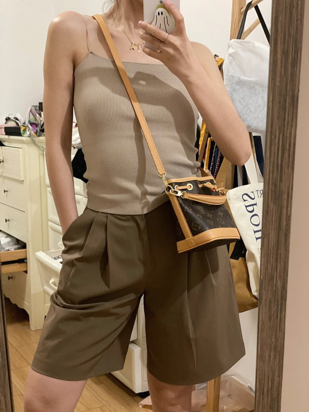 Shebag Super replica Louis Vuitton M81266 Mini NANO NOÉ bag review (2025 July Updated)-Best Quality Fake Louis Vuitton Bag Online Store, Replica designer bag ru