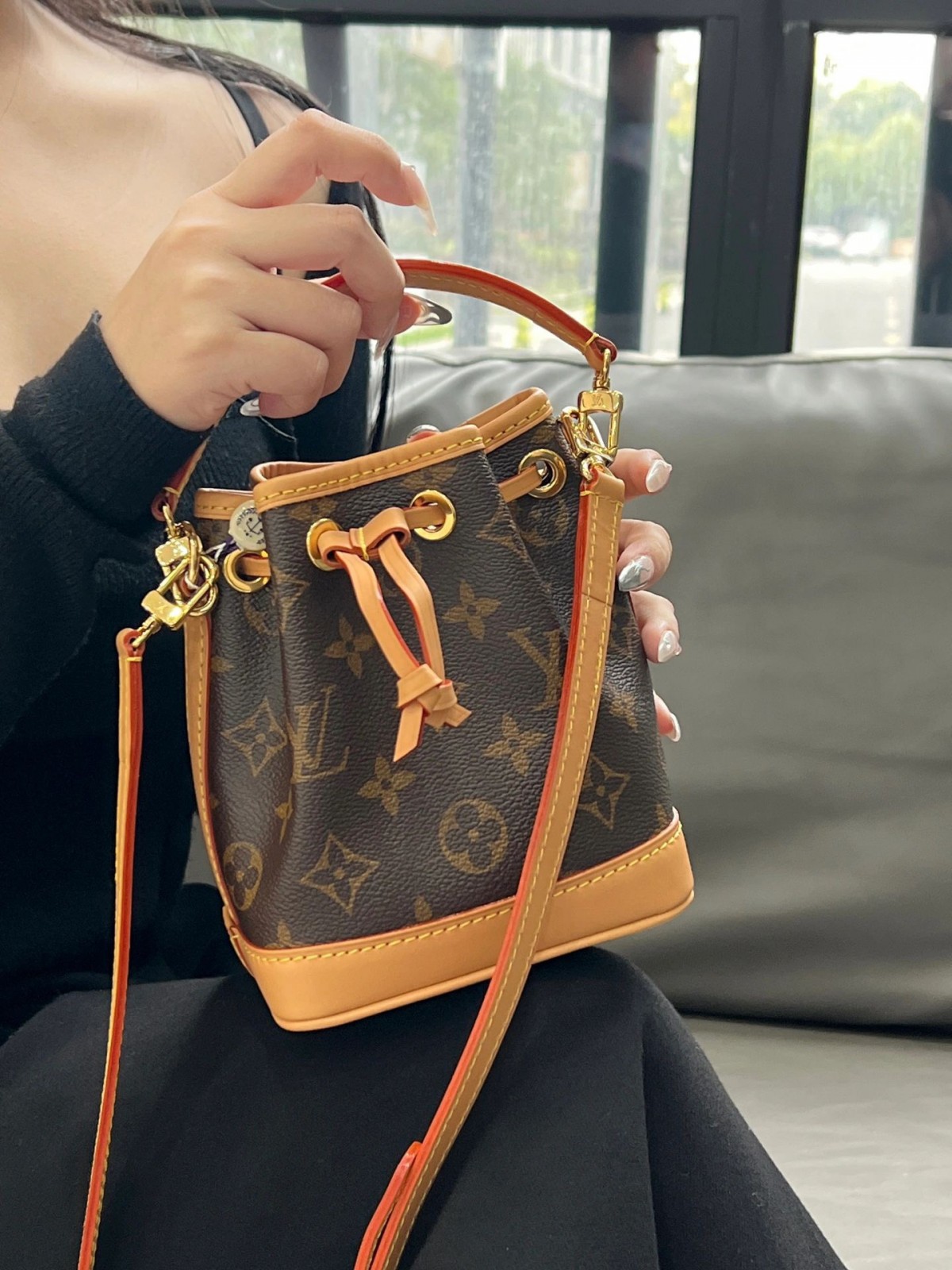 Shebag Super replica Louis Vuitton M81266 Mini NANO NOÉ bag review (2025 July Updated)-Best Quality Fake Louis Vuitton Bag Online Store, Replica designer bag ru