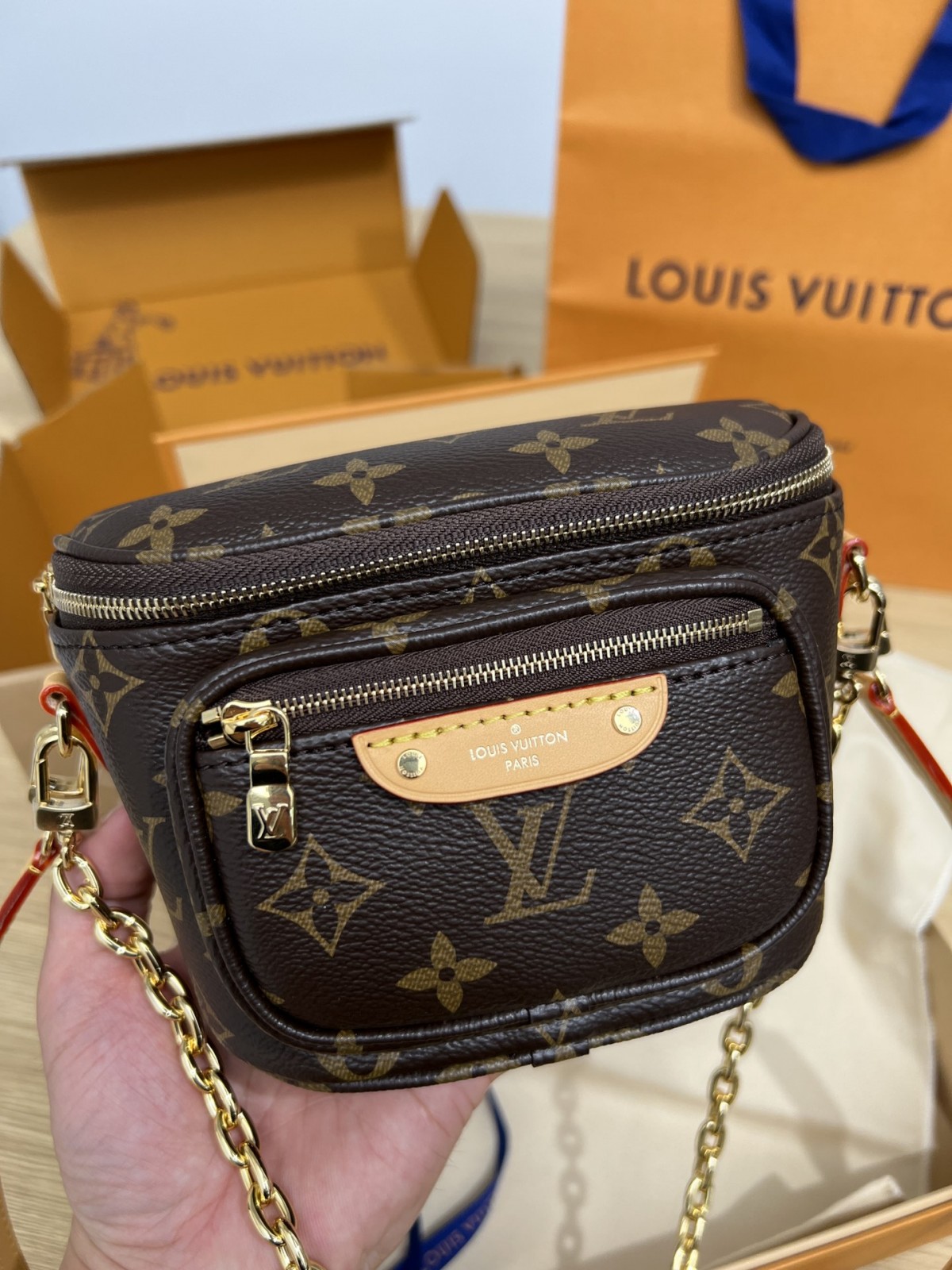 Shebag Super replica Louis Vuitton M82335 MINI BUMBAG bag review (2025 July updated)-Best Quality Fake Louis Vuitton Bag Online Store, Replica designer bag ru
